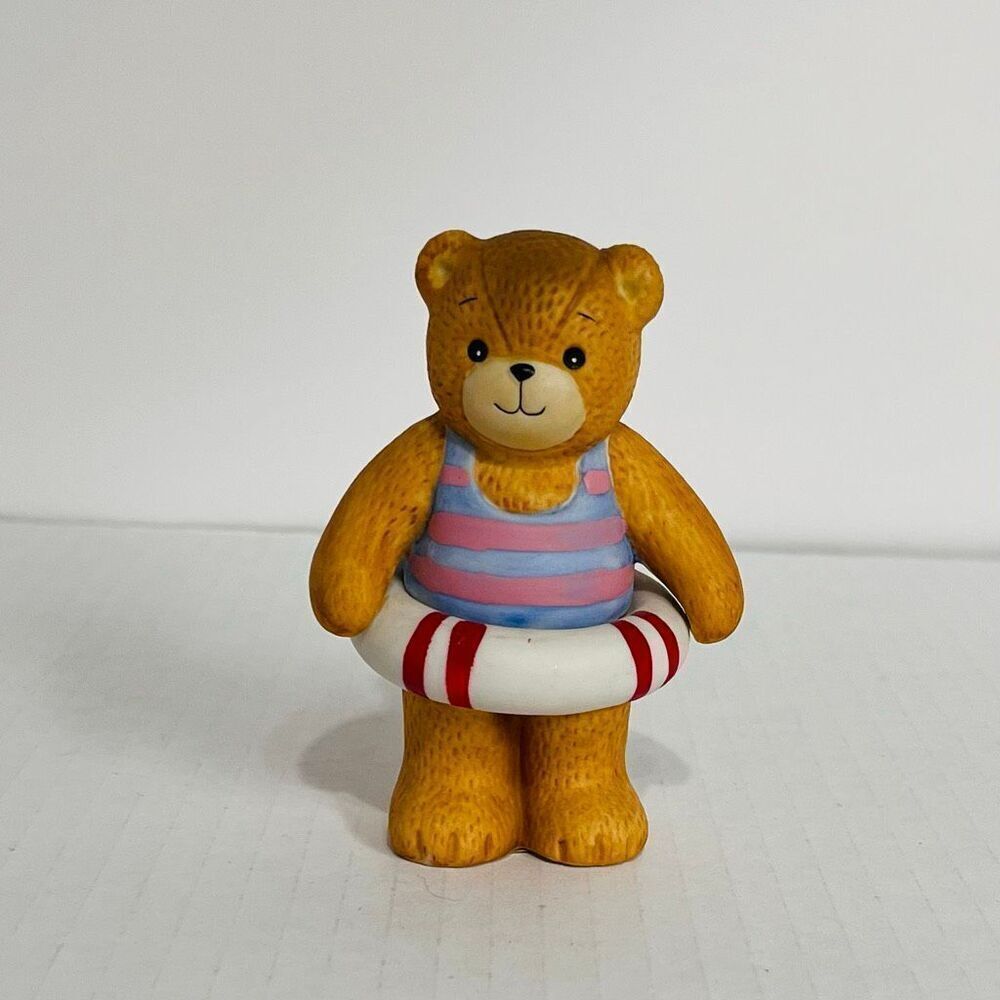 Vintage Lucy & Me Bear With Swim Ring Enesco 1985